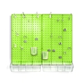 Azar Displays 70-Piece Pegboard Organizer Kit (2- 13.5" x 22") 900945-GRE